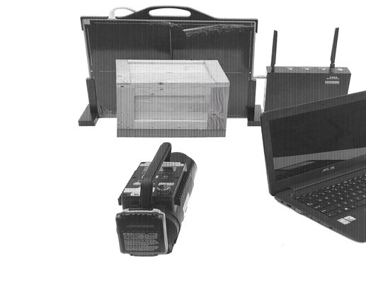 Aeroporti/penetrazione d'acciaio portatile delle ferrovie X Ray Screening System With 32mm