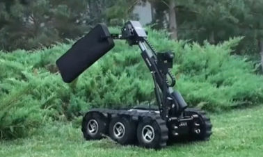 Robot lavorante di smaltimento di bombe di precisione con colore del nero di abilità di caricamento 140kg