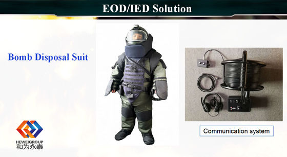 Vestito flessibile comodo di smaltimento di bombe di HEWEI Eod