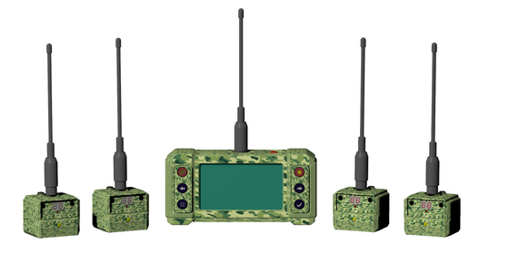 Sistema di detonazione wireless remoto 410-460 mhz HW-WRDS-01