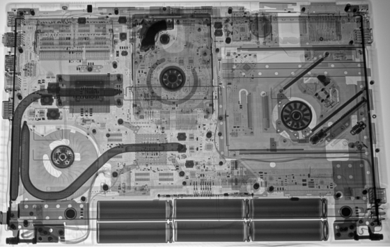 Sistema portatile di scansione a raggi X immagini di alta qualità, scanner portatile a raggi X