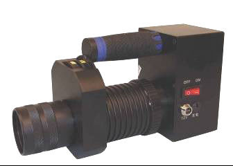 190 - macchina fotografica a onda intera 3,5&quot; di prova legale del CCD 1200nm 180° che gira spettro in tempo reale LCD di immagine