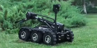 Robot flessibile di smaltimento di esplosivi militari dell'attrezzatura di smaltimento di bombe di scorrimento