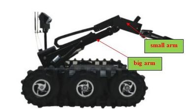 910 * 650 * 500 millimetri della bomba dell'attrezzatura del robot dell'incrocio 320mm di altezza di peso di ostacolo 90kg