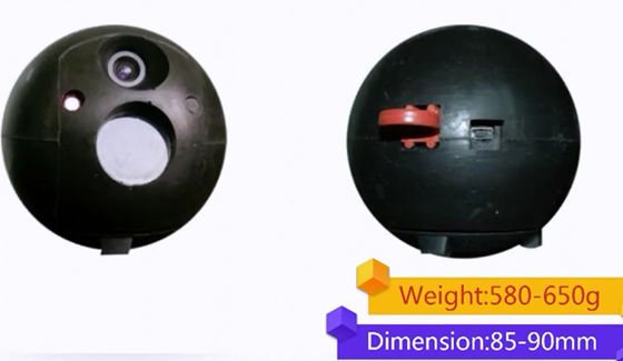 attrezzatura di videosorveglianza della palla NIR LED di ricerca di 90mm