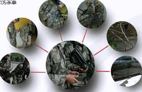 attrezzatura di videosorveglianza della palla NIR LED di ricerca di 90mm