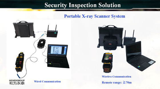 portatile X Ray Inspection System delle armi di tensione 150kv 10 milione vite di impulso