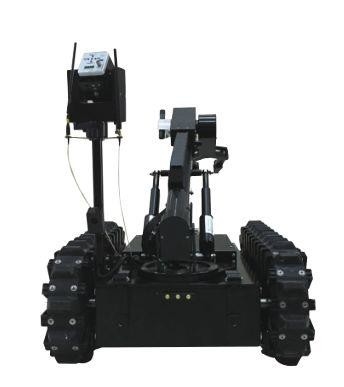 Larghezza limitata del passaggio del micro robot a terra tattico di Eod 150m meno di 70cm